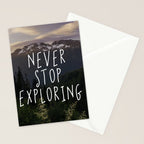 Never Stop Exploring - Nature Photography Stationery Card Gallery Image 2