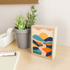 Colorful nature mountain landscape art Mini Art Print Gallery Image 2