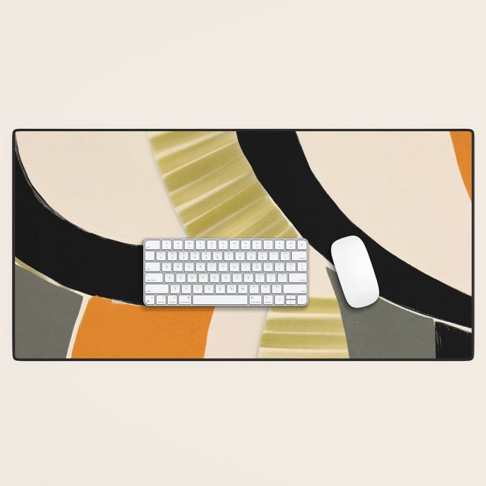 Stripes and Shapes II Desk Mat Gallery Image 1
