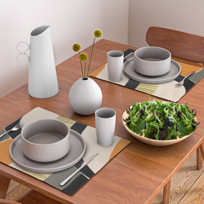 Stripes and Shapes II Placemat Gallery Image 2