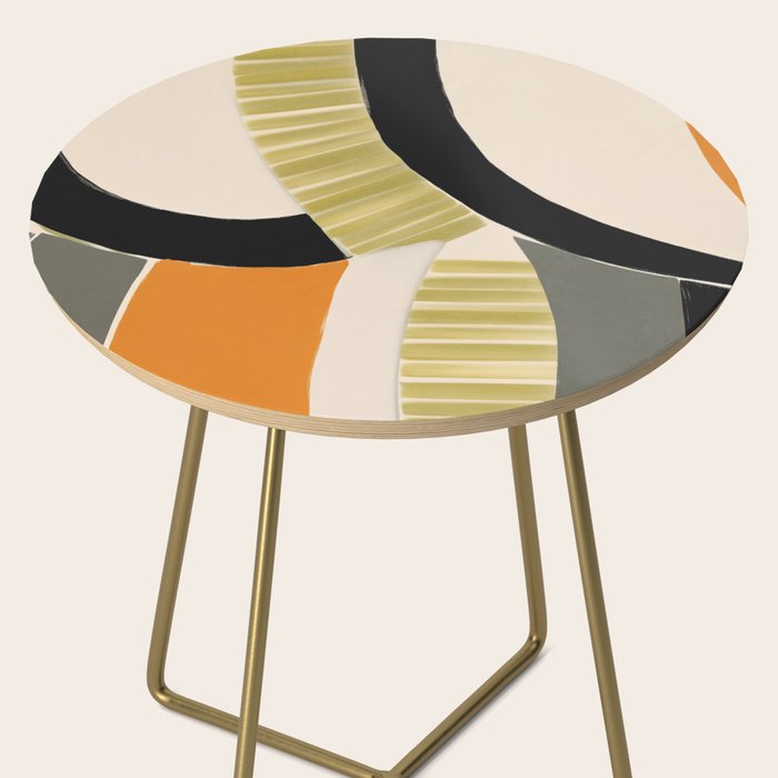 Stripes and Shapes II Side Table Gallery Image 2