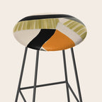 Stripes and Shapes II Stool Gallery Image 2