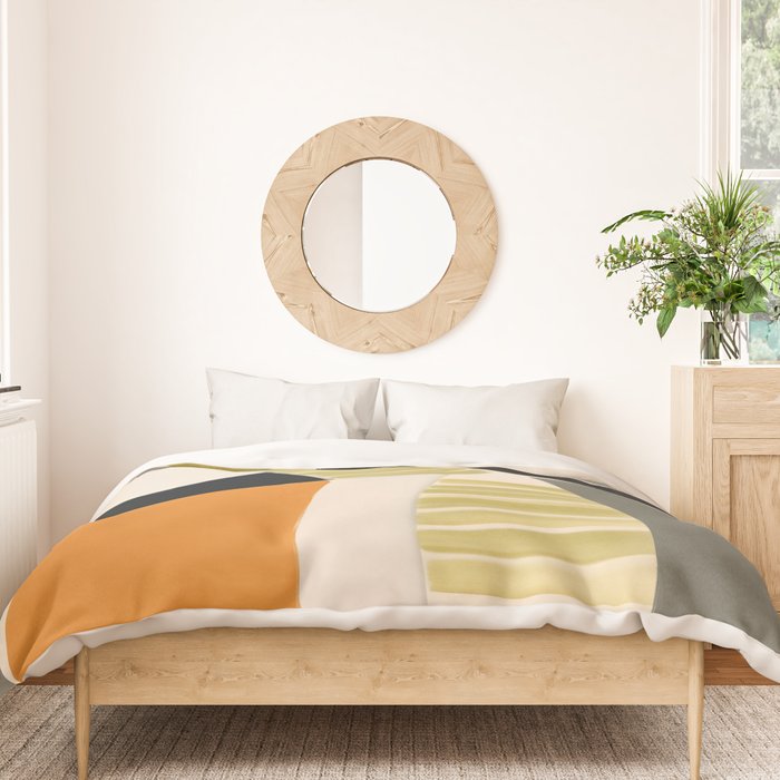 Stripes and Shapes II Duvet Cover Gallery Image 3