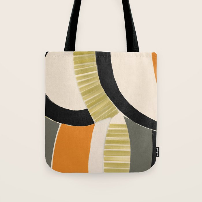 Stripes and Shapes II Tote Bag Gallery Image 1