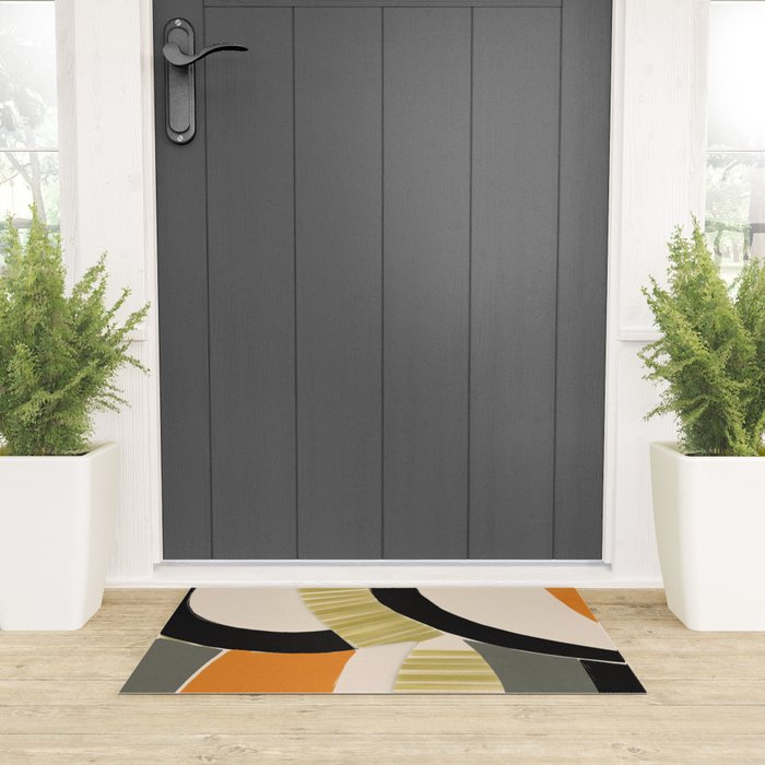 Stripes and Shapes II Welcome Mat Gallery Image 3