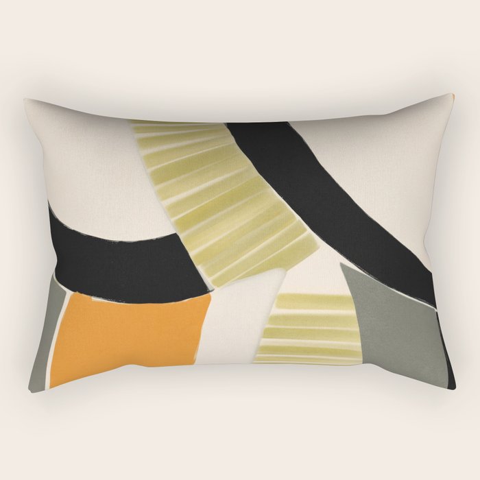 Stripes and Shapes II Rectangular Pillow Gallery Image 1
