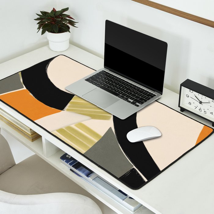 Stripes and Shapes II Desk Mat Gallery Image 2