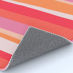 rosalita, warm sunset stripes Rug Gallery Image 4