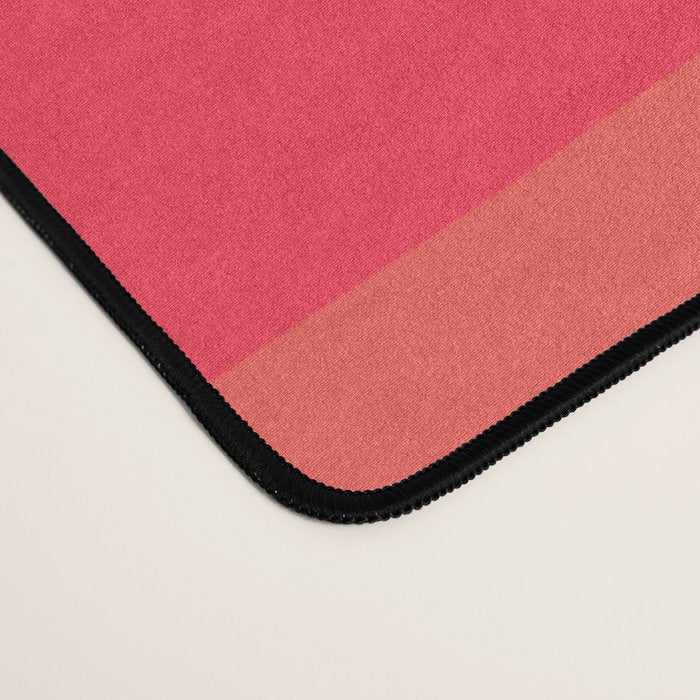 rosalita, warm sunset stripes Desk Mat Gallery Image 4