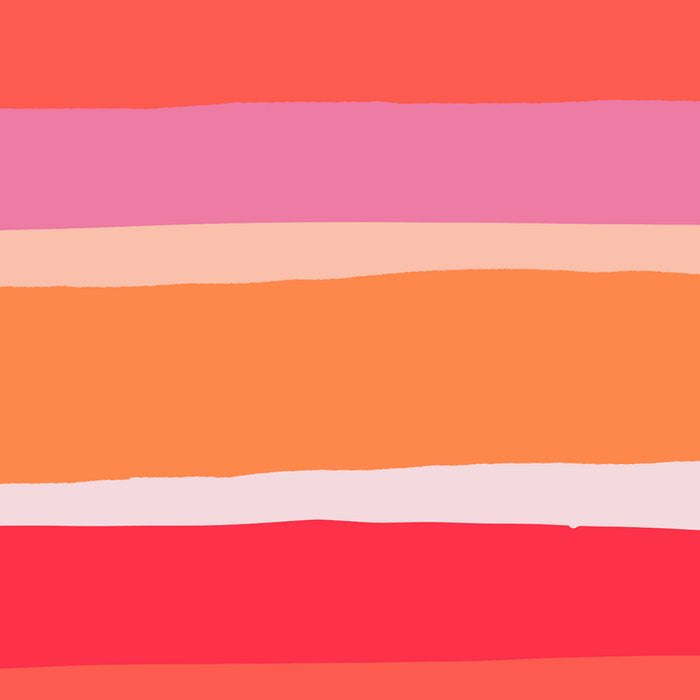 rosalita, warm sunset stripes Coffee Mug Gallery Image 2