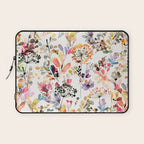 Watercolor Wild grasses watercolor Laptop Sleeve Gallery Image 1