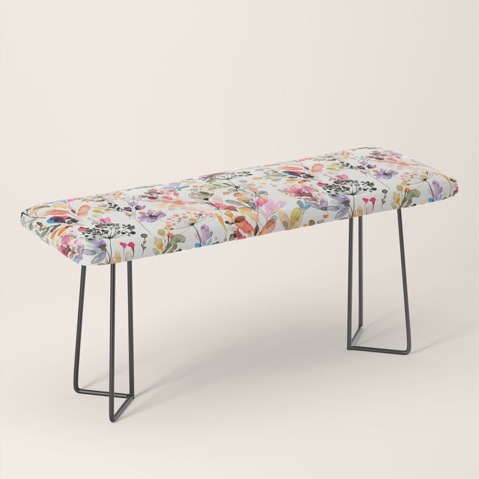 Watercolor Wild grasses watercolor Bench Gallery Image 1