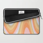 Wavy 70s Art Laptop Sleeve Gallery Image 2