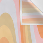 Wavy 70s Art Wall Tapestry Gallery Image 3