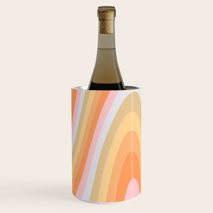 Wavy 70s Art Wine Chiller Gallery Image 1