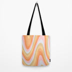 Wavy 70s Art Tote Bag Gallery Image 2