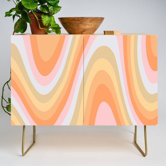 Wavy 70s Art Credenza Gallery Image 1