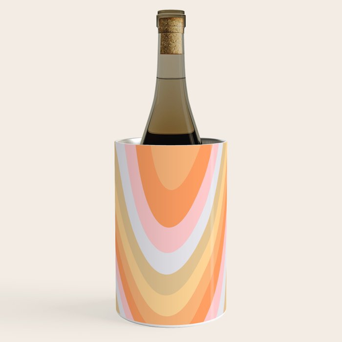 Wavy 70s Art Wine Chiller Gallery Image 2