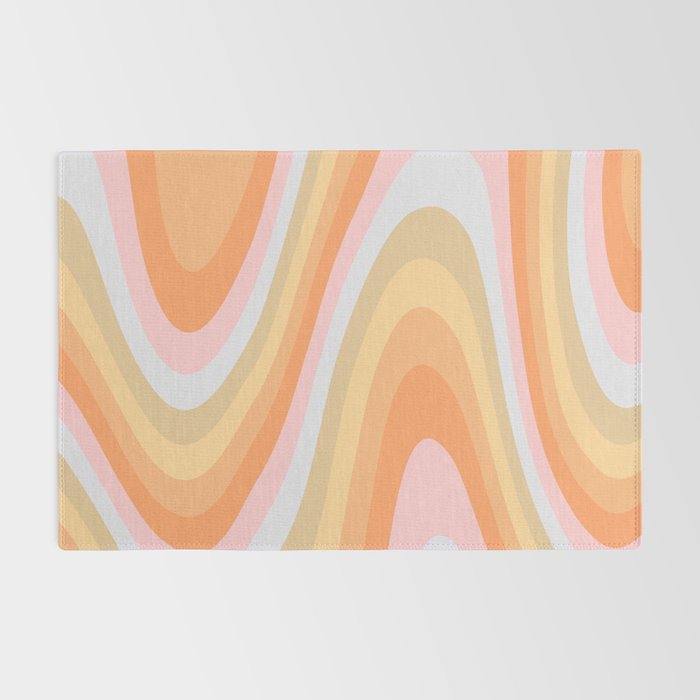 Wavy 70s Art Rug Gallery Image 2