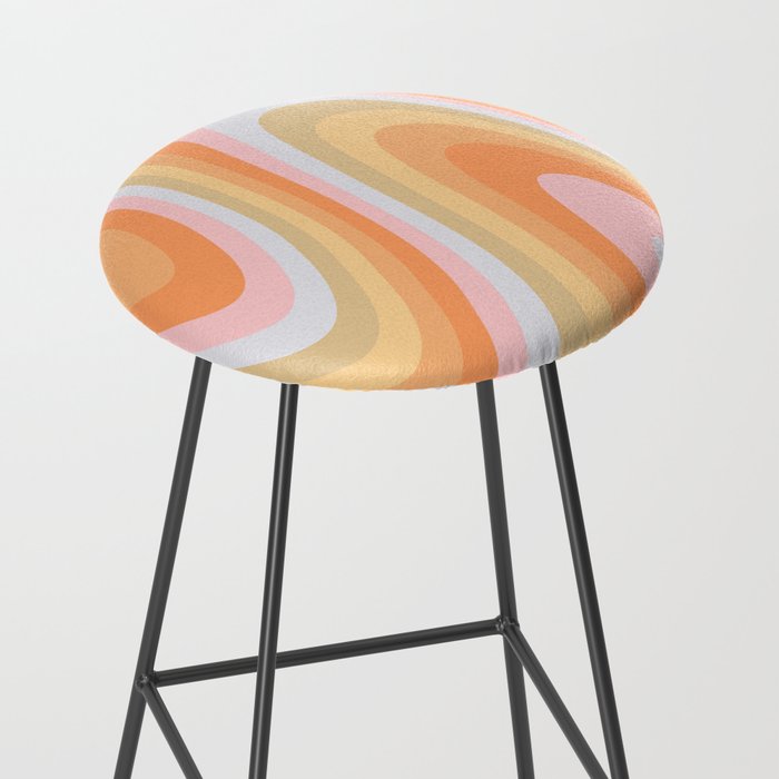 Wavy 70s Art Stool Gallery Image 2