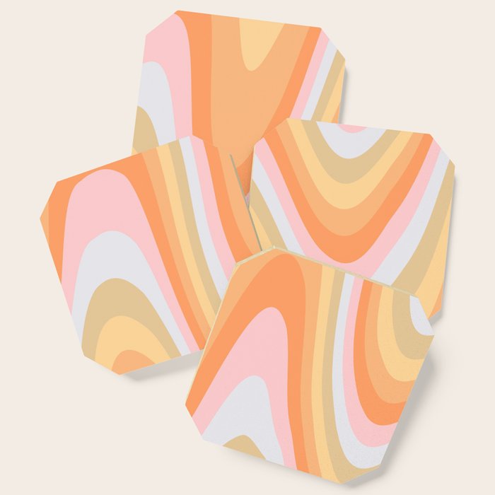 Wavy 70s Art Coaster Gallery Image 1