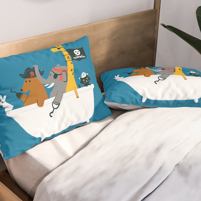 Everybody wants to be the pirate Pillow Sham Gallery Image 2