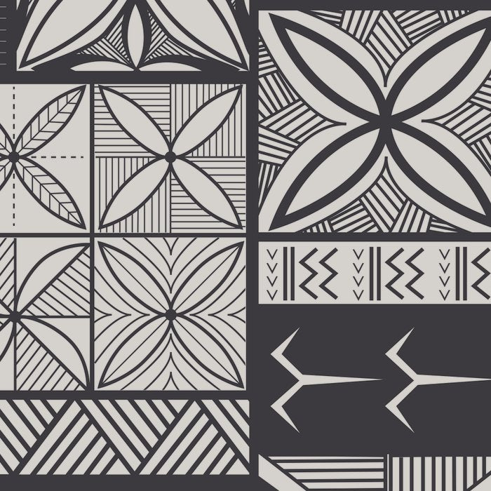 UrbanNesian Grey Maluelue Siapo and Tatau Coffee Mug Gallery Image 2