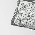 UrbanNesian Grey Maluelue Siapo and Tatau Pillow Sham Gallery Image 4