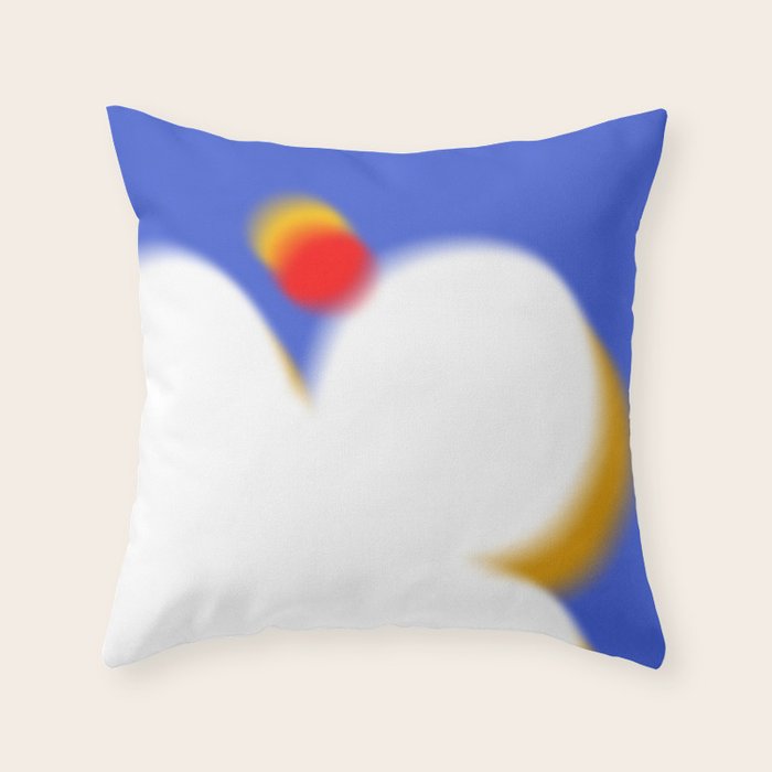 June002 - modern abstract shapes Throw Pillow Gallery Image 1