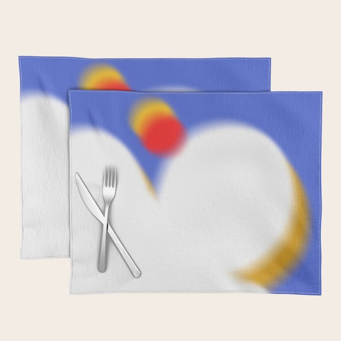 June002 - modern abstract shapes Placemat Gallery Image 1