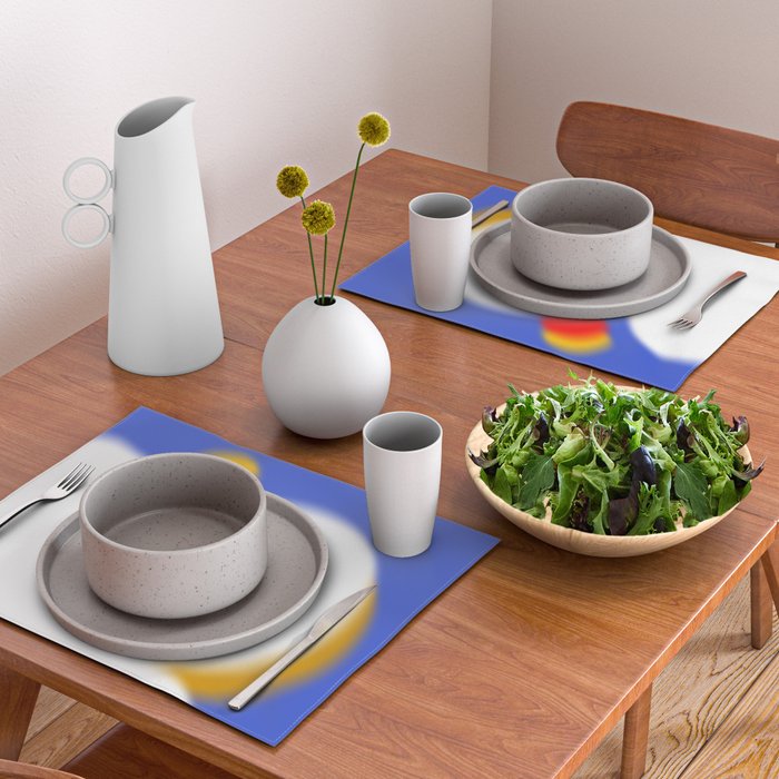 June002 - modern abstract shapes Placemat Gallery Image 2