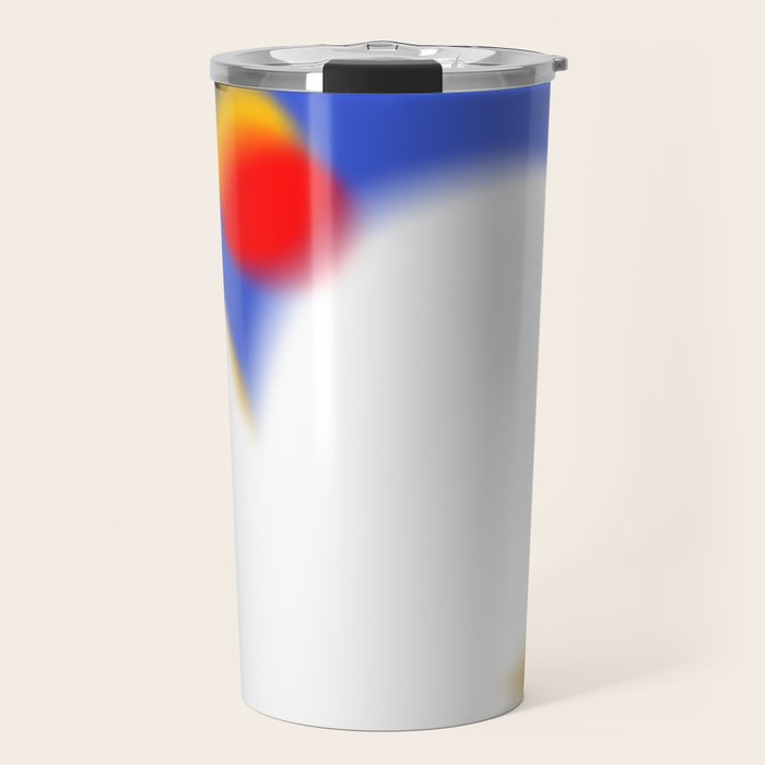 June002 - modern abstract shapes Travel Mug Gallery Image 1