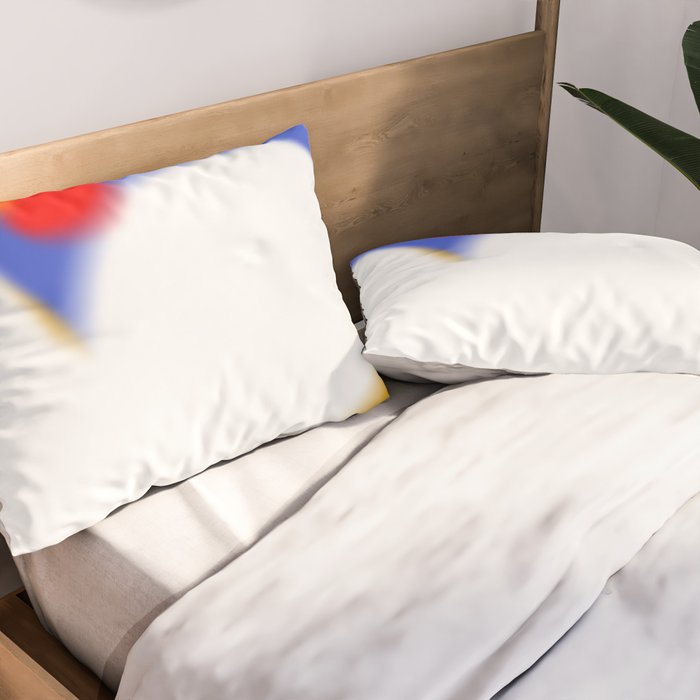 June002 - modern abstract shapes Pillow Sham Gallery Image 2