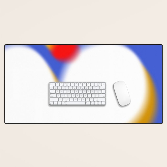 June002 - modern abstract shapes Desk Mat Gallery Image 1