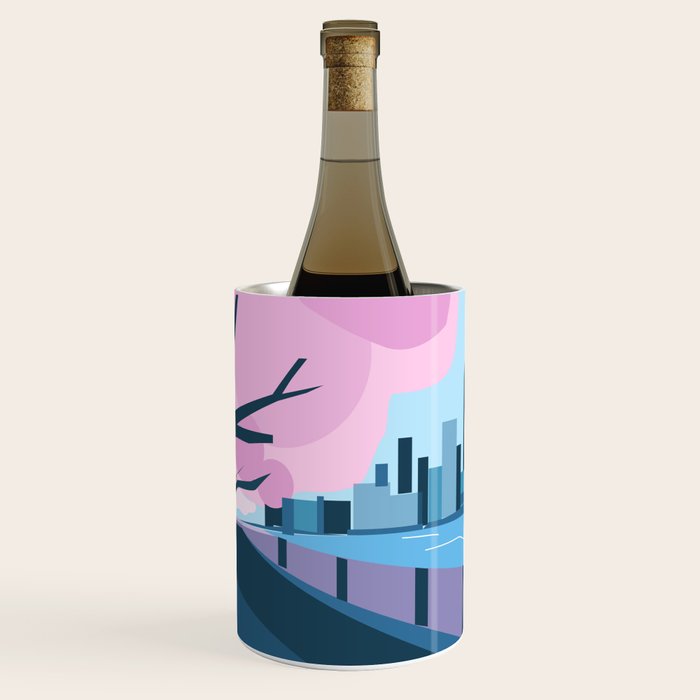 Cherry blossoms in New York  Wine Chiller Gallery Image 1