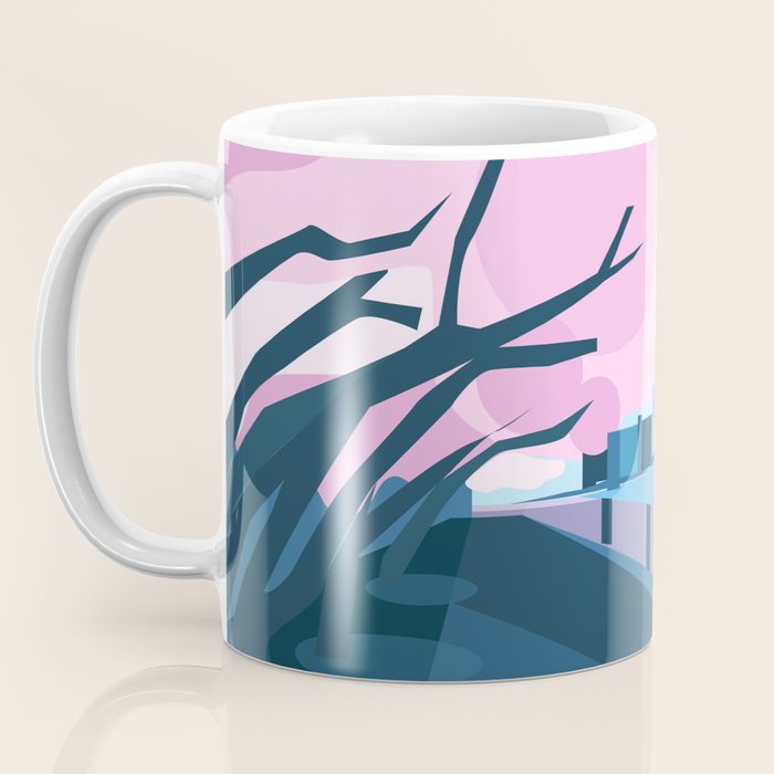 Cherry blossoms in New York  Coffee Mug Gallery Image 3