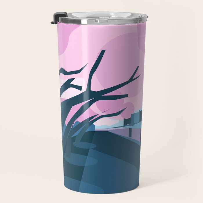 Cherry blossoms in New York  Travel Mug Gallery Image 3