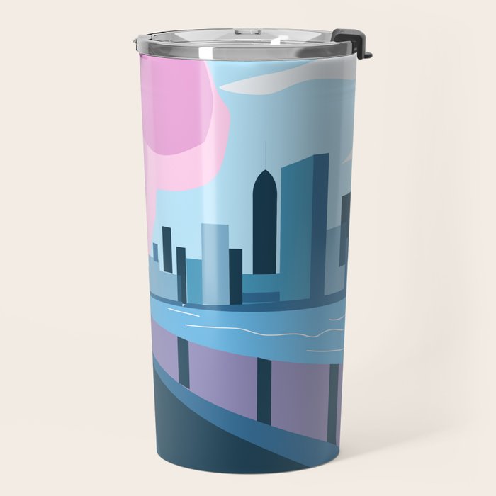 Cherry blossoms in New York  Travel Mug Gallery Image 2