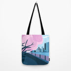 Cherry blossoms in New York  Tote Bag Gallery Image 2