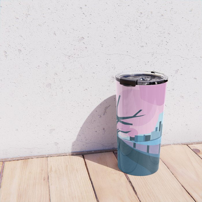 Cherry blossoms in New York  Travel Mug Gallery Image 4