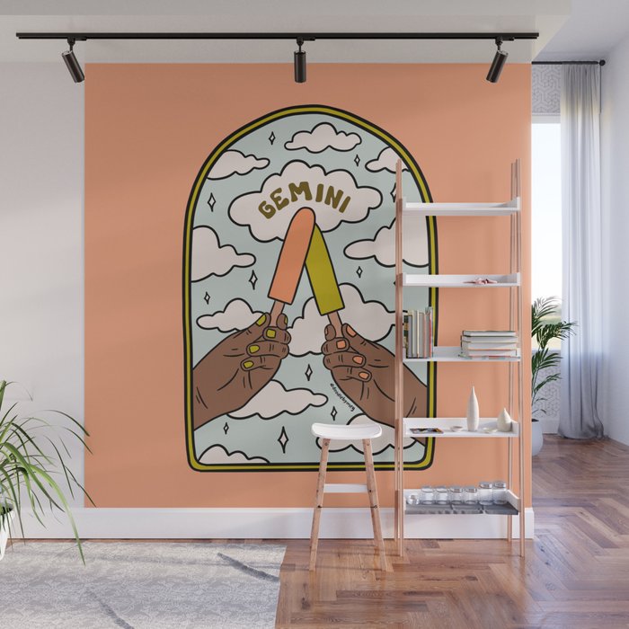 Gemini Popsicle Wall Mural Gallery Image 1