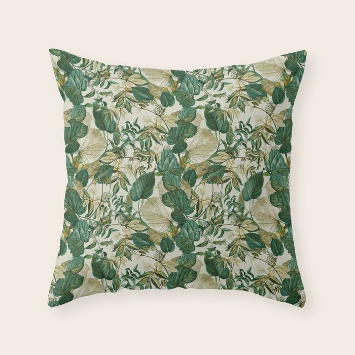 The Scent of Leaves Throw Pillow Gallery Image 6