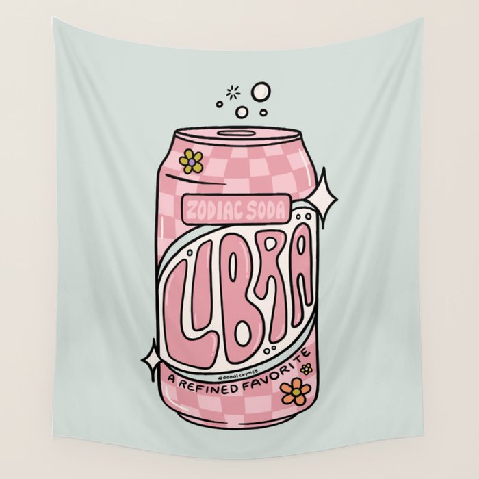 Libra Soda Wall Tapestry Gallery Image 1