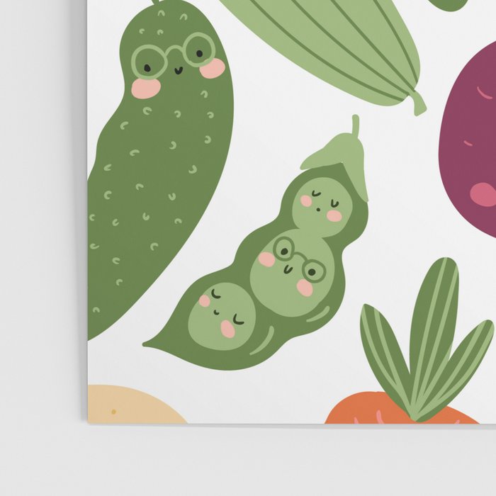 Cute vegetables Poster Gallery Image 3