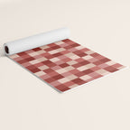 Bold Colorful Checks Pattern - Small X Yoga Mat Gallery Image 2