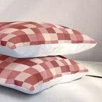 Bold Colorful Checks Pattern - Small X Pillow Sham Gallery Image 3