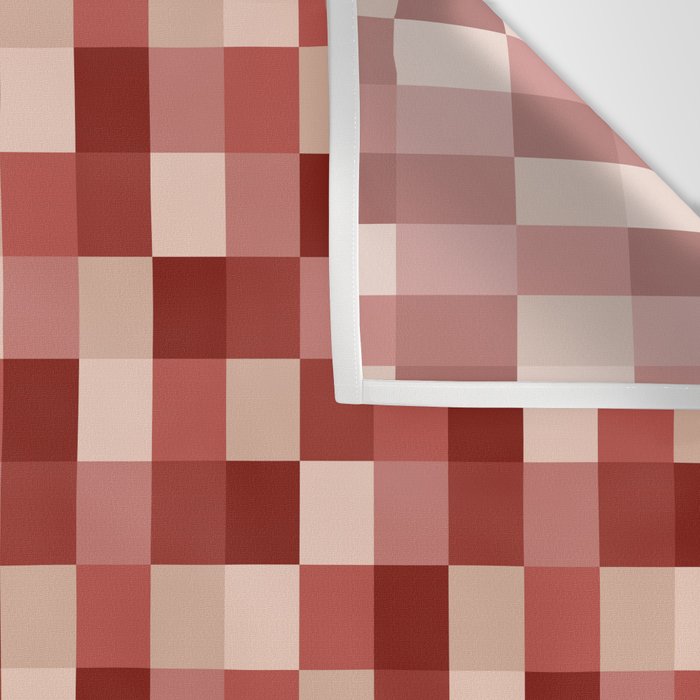 Bold Colorful Checks Pattern - Small X Wall Tapestry Gallery Image 3