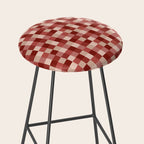 Bold Colorful Checks Pattern - Small X Stool Gallery Image 2