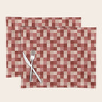 Bold Colorful Checks Pattern - Small X Placemat Gallery Image 1