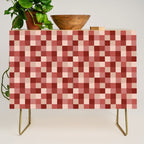 Bold Colorful Checks Pattern - Small X Credenza Gallery Image 1